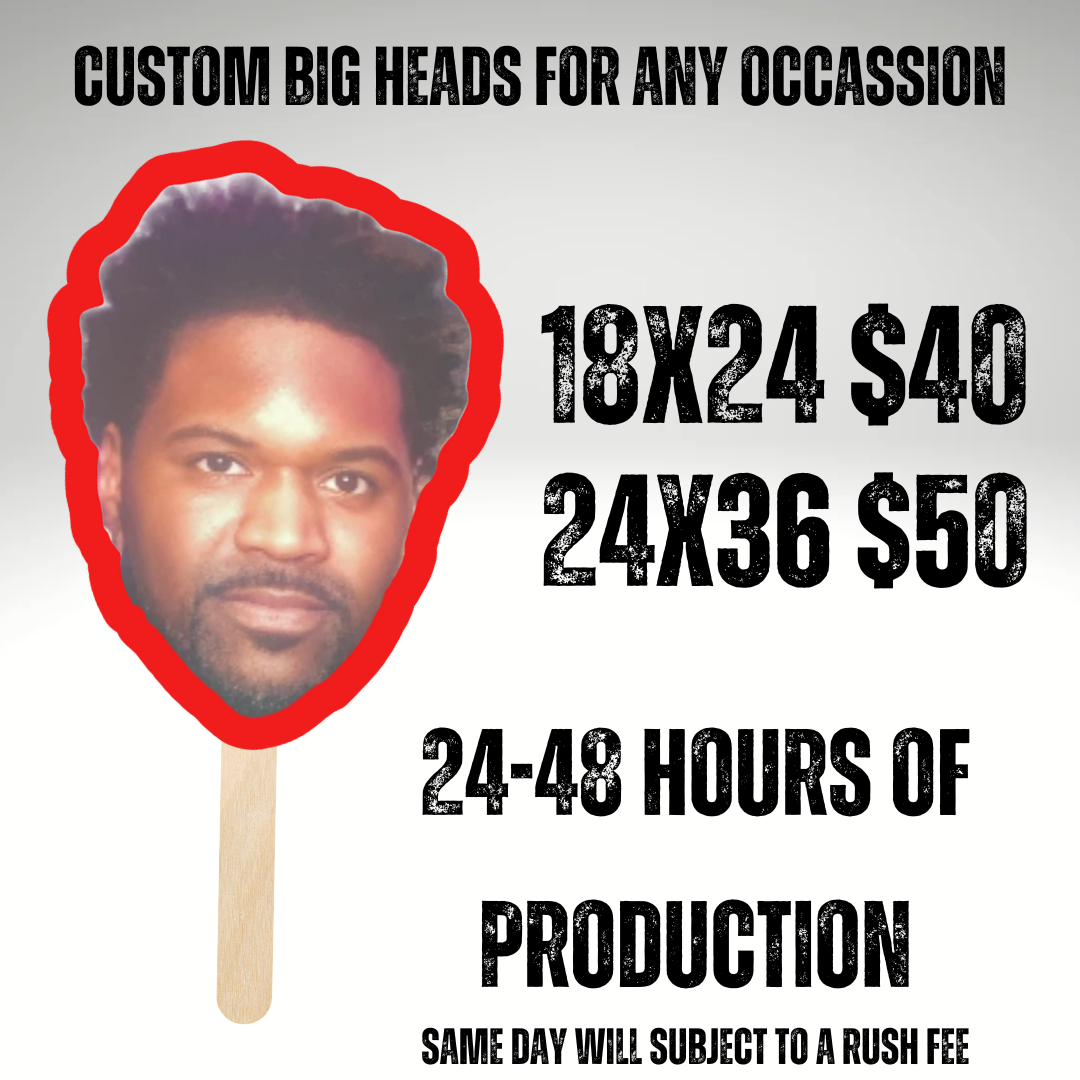 Custom big heads