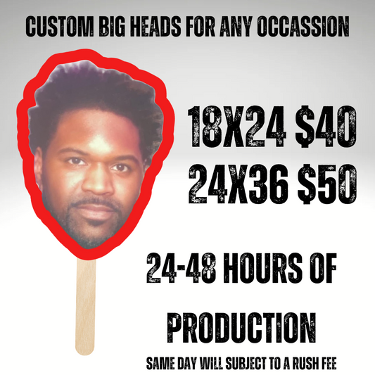 Custom big heads